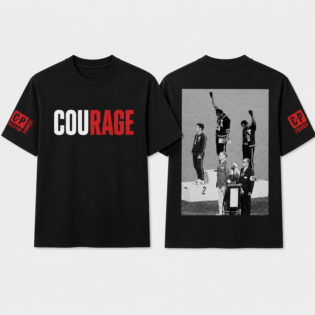 Collective Stories 1968 T-shirt — Black